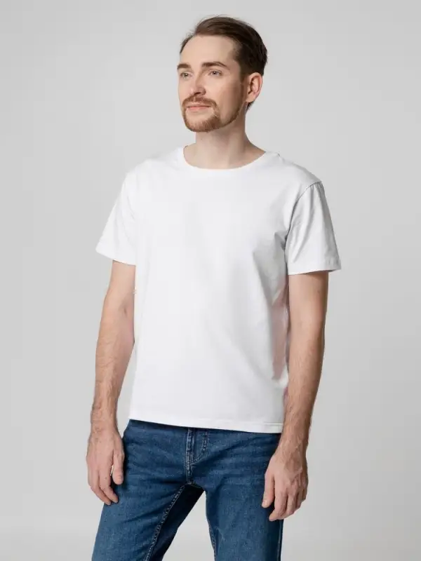 Футболка унисекс Tervu, белая, размер S Футболка унисекс Tervu, белая, размер S