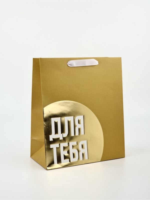 Пакет подарочный, упаковка, «Для тебя», ML 23 х 27 х 11.5 см Пакет подарочный, упаковка, «Для тебя», ML 23 х 27 х 11.5 см