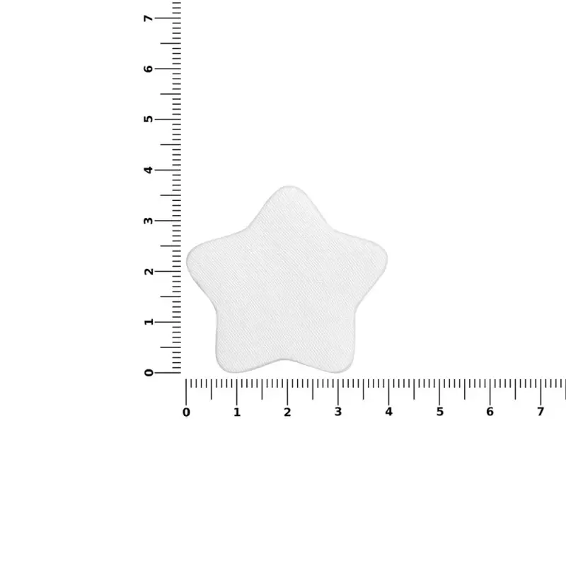 Наклейка тканевая Lunga Bial, M, белая Наклейка тканевая Lunga Bial, M, белая