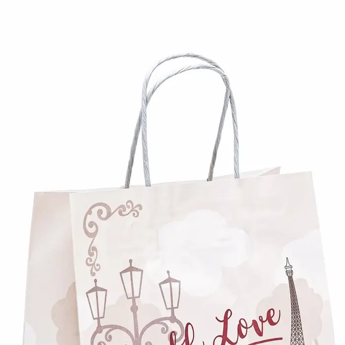 Пакет крафт подарочный «С любовью» 22×12×27 см Пакет крафт подарочный «С любовью» 22×12×27 см