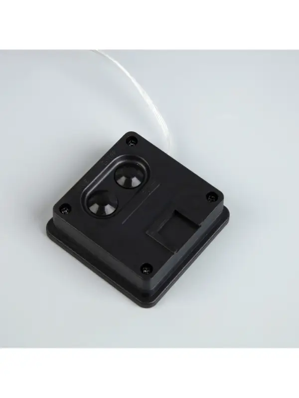 Гирлянда &laquo;Бахрома&raquo;, 3&times;0.6 м, уличная, IP44, 114 LED, 8 режимов, солнечная батарея, прозрачная нить, свечение тёплое белое