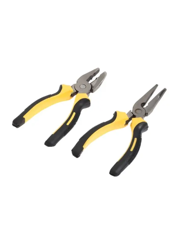 Набор шарнирно-губцевого инструмента ЛОМ, плоскогубцы и длинногубцы, 160 мм