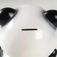 Копилка для денег «Панда», гипс, 19×16×15 см