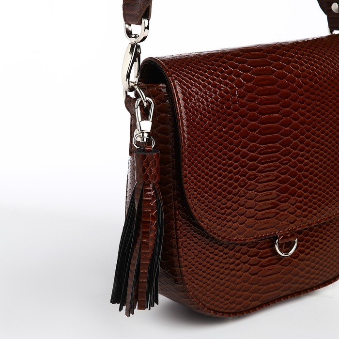 Сумка женская TEXTURA, мессенджер, маленький размер, цвет коричневый Сумка женская TEXTURA, мессенджер, маленький размер, цвет коричневый