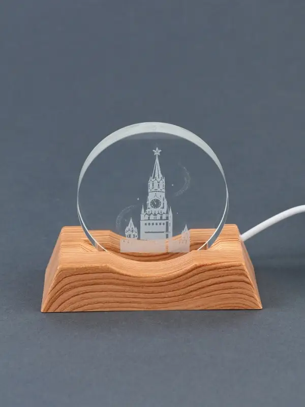 Ночник новогодний на подставке &laquo;Столица&raquo;, d=6 см