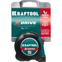 Рулетка KRAFTOOL  X-Drive, 5 м х 19 мм (34122-05-19)