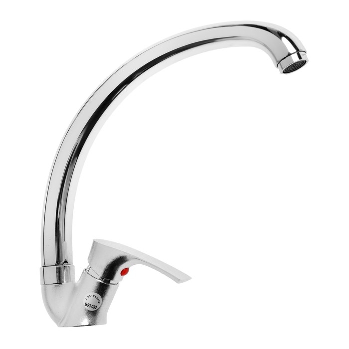 Cмеситель для кухни Cмеситель для кухни "Эверест" B53-032, однорычажный, излив 203 мм, хром