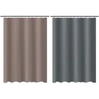 Шторка для ванной тм VETTA Фора, с утяжелителем, полиэстер 80 г/м2, 180x180 см, 2 цвета