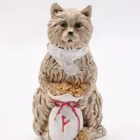 Фигурка декоративная &laquo;Денежный кот&raquo;, 12&times;6&times;7 см, слоновая кость
