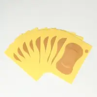 Защитные вкладыши от пота, для подмышек, одноразовые, 9.5×5.3 см, бежевые