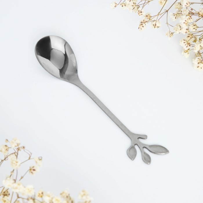 Ложка десертная «Наслаждаться каждым мгновением», 2,5 х 12 см. Ложка десертная «Наслаждаться каждым мгновением», 2,5 х 12 см.