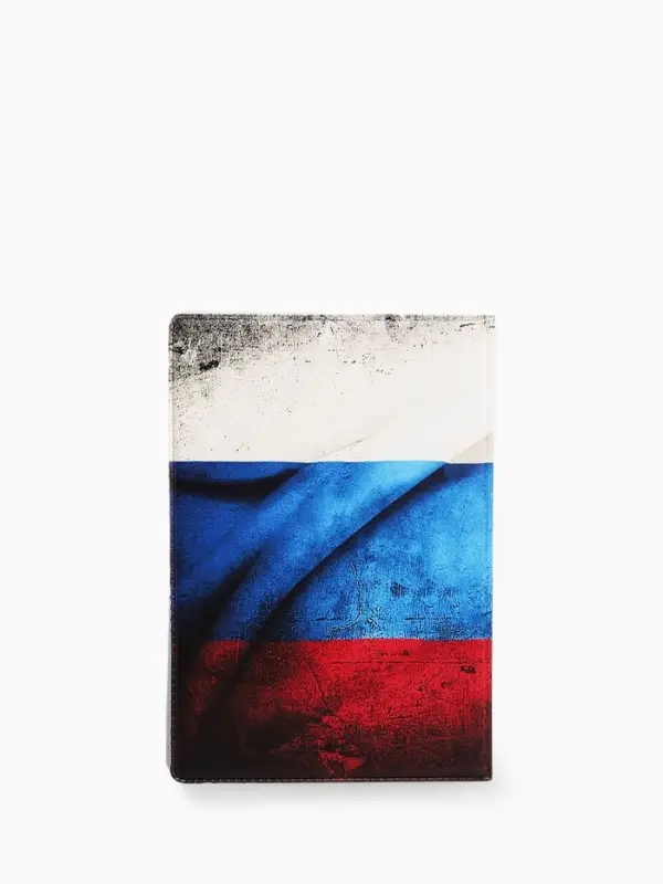 Обложка на военный билет, триколор, МИКС