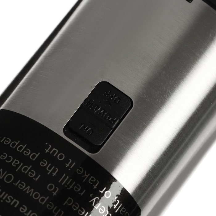 Мельница электрическая Luazon WGM-01, гравитационная, пластик, от батареек (не в комп-те) Мельница электрическая Luazon WGM-01, гравитационная, пластик, от батареек (не в комп-те)