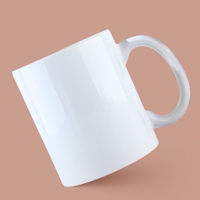 Кружка керамическая «Вся в мать», 320 мл, цвет белый