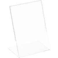 Ценникодержатель настольный из акрила верт L-образная ACR-PRICERA5, 1шт/уп