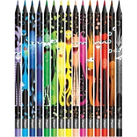 Набор для рисования Maped COLOR'PEPS MONSTER:12 флом,15 пласт.цв.кар,984718
