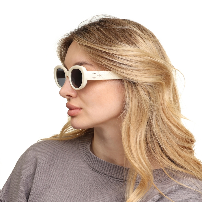 Очки солнцезащитные женские Очки солнцезащитные женские "OneSun", uv 400, дужка 14.7, линза 5.1х3.6 см