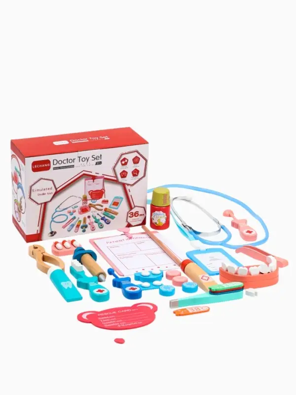 Детский набор доктора Лесная мастерская &laquo;Стоматолог&raquo; 33 предмета, 20.2&times;8&times;16 см