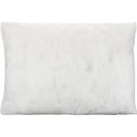 Подушка Luscan 50х70, стеганная, (иск. лебяжий пух/тик ПЭ), белые шашечки