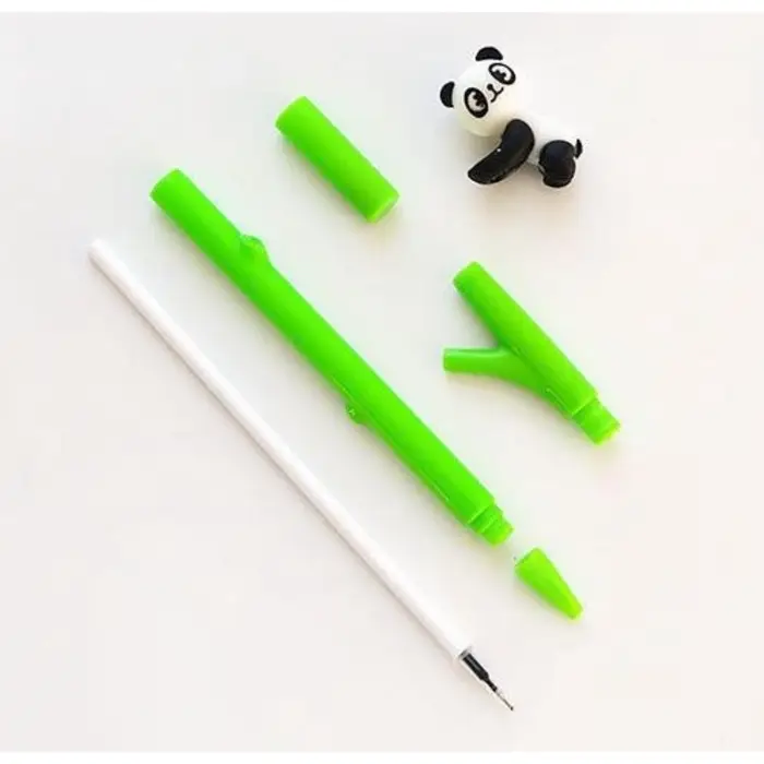 Ручка - прикол Calligrata «Панда», гелевая, МИКС