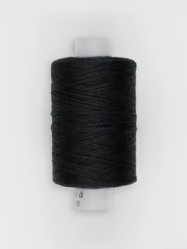 Нитки обувные, 100ЛЛ, 200 м, чёрные