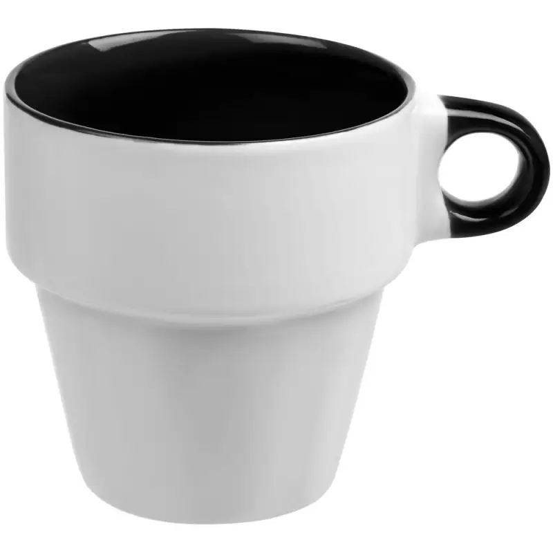 Кружка Inset, черная Кружка Inset, черная