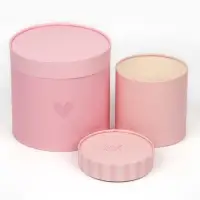 Набор коробок 10 в 1, упаковка подарочная, With love, 10&times;10 - 23.5&times;23.5 см