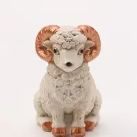 Фигурка декоративная &laquo;Баран Гоша&raquo;, неокрашенная, 6&times;4 см, слоновая кость