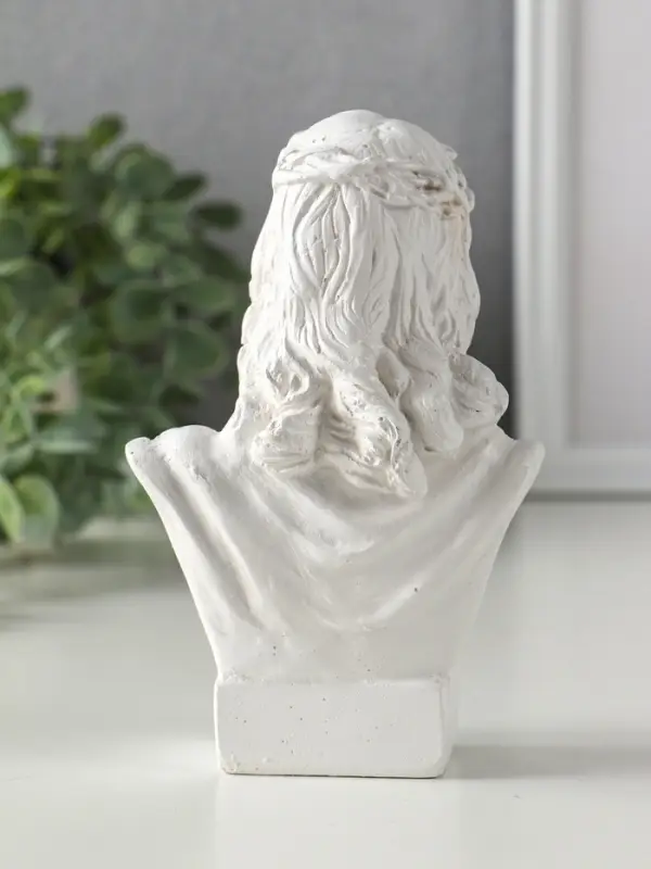 Фигурка гипс &laquo;Бюст: Иисус&raquo;, 14.5&times;9&times;6.5 см