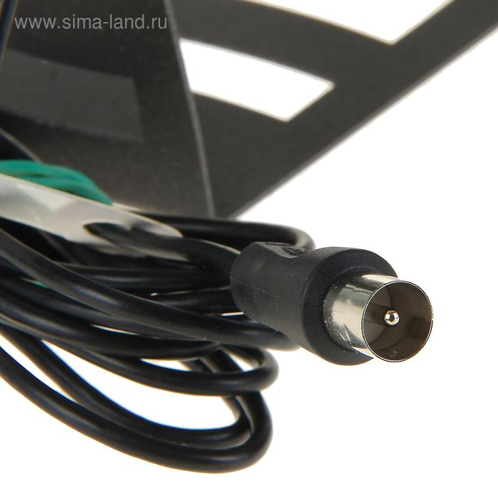 Антенна  Антенна "РЭМО" BAS-5114-5V Меркурий 2.0, комнатная, активная, 17дБи, 5В, DVB-T2, цифровая