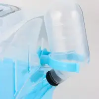 Клетка-переноска для грызунов, 23 х 17 х 16 см, бирюзовая Клетка-переноска для грызунов, 23 х 17 х 16 см, бирюзовая