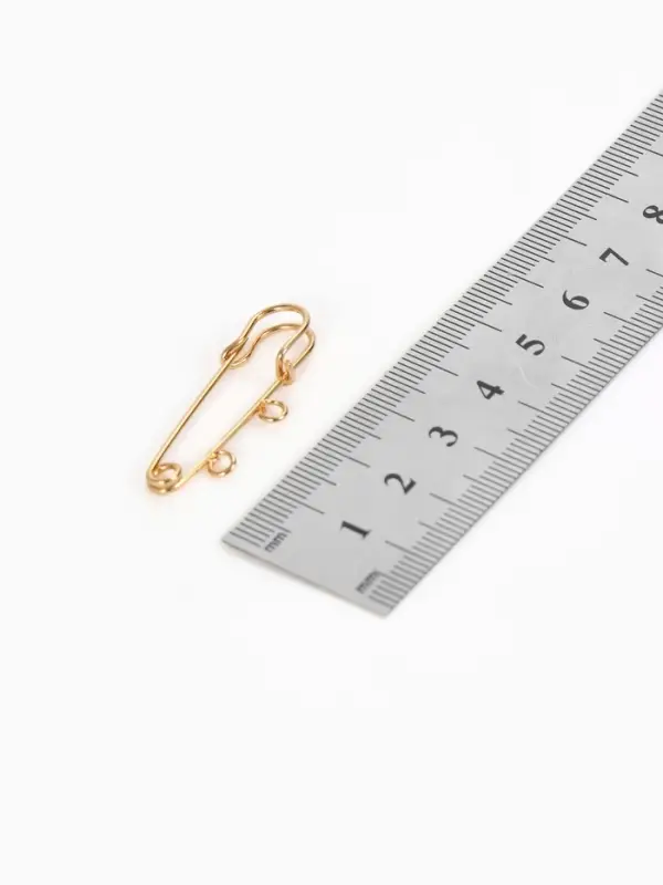 Булавка для подвесок PO-035, №01, 2 шт. 3.5&times;0.5 см, цвет золото