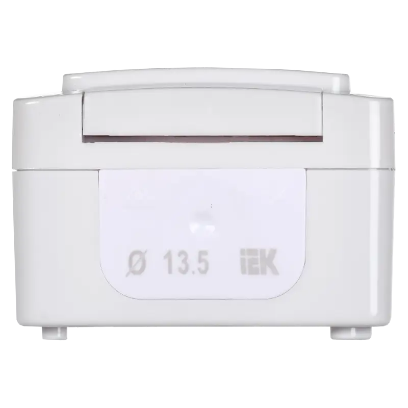 Гермес PLUS Розетка с заземлением наружная с крышкой IP54