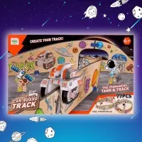 Автотрек &laquo;Гибкий&raquo;, несколько вариантов сборки, работает от батареек