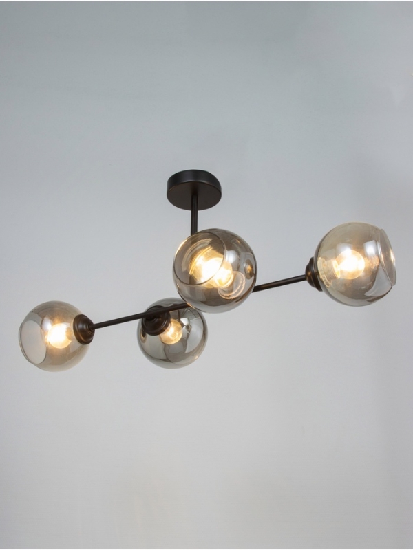 Люстра Люстра "Истра" 4х40Вт Е27 черный