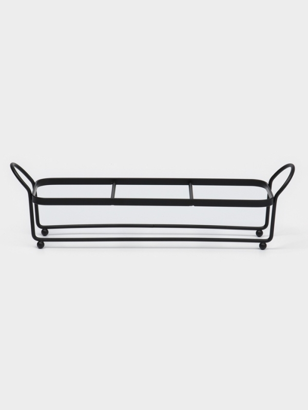 Набор дозаторов для ванной Набор дозаторов для ванной "Геометрия", 3 предмета с подставкой