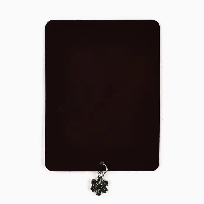 Магнит с металлической подвеской «Расцветай. 8 Марта», 6×8 см