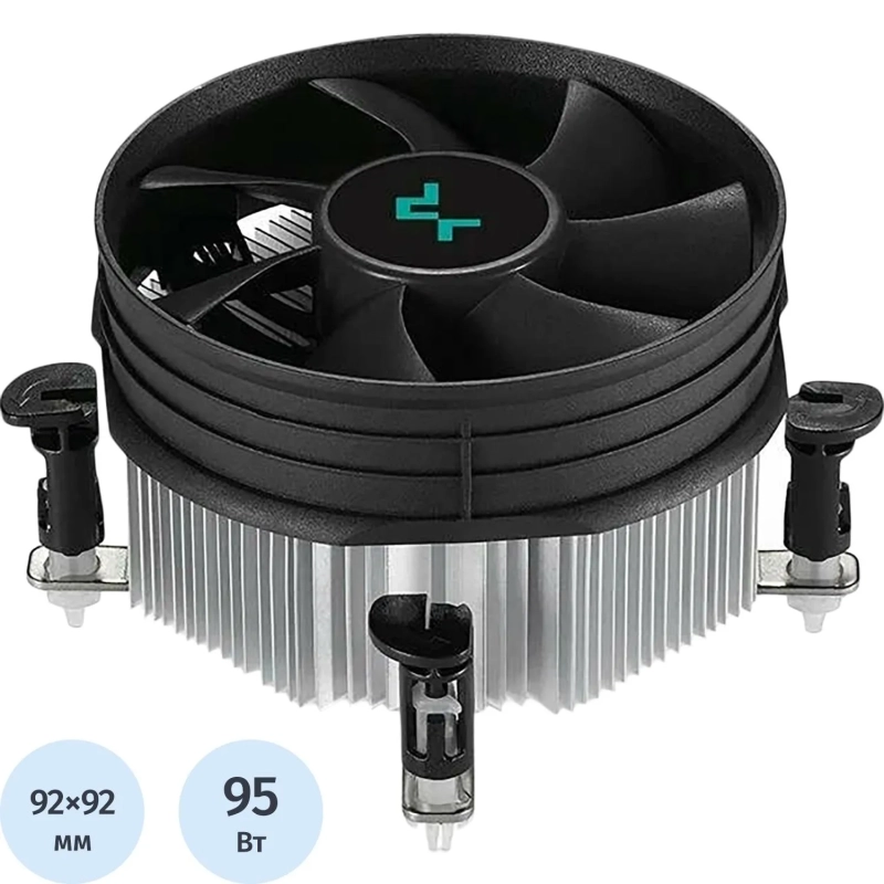 Кулер DEEPCOOL THETA 21 PWM 1700 LGA1700 TDP 95W, PWM, FAN 92mm