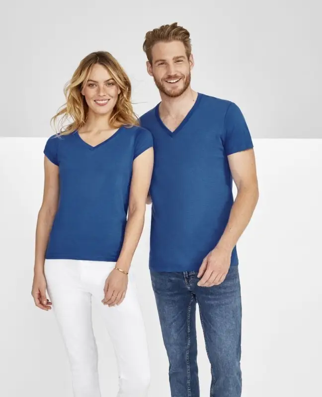 Футболка мужская с глубоким V-обр. вырезом Master 150, хаки, размер M