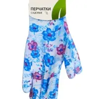 Перчатки нейлоновые, с ПВХ пропиткой, размер 8, цвет МИКС, Greengo