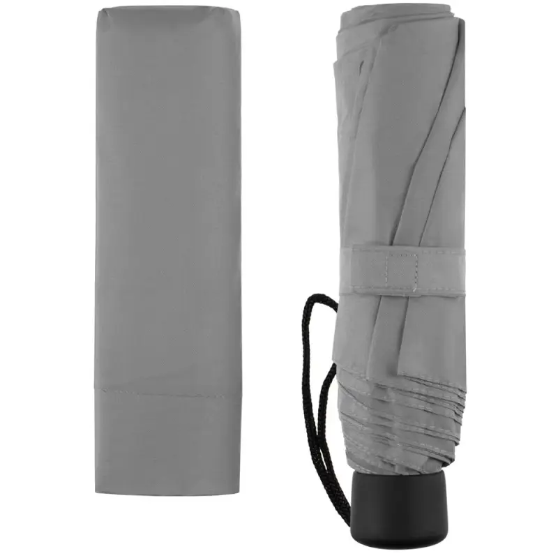 Зонт складной Trend Mini, серый Зонт складной Trend Mini, серый