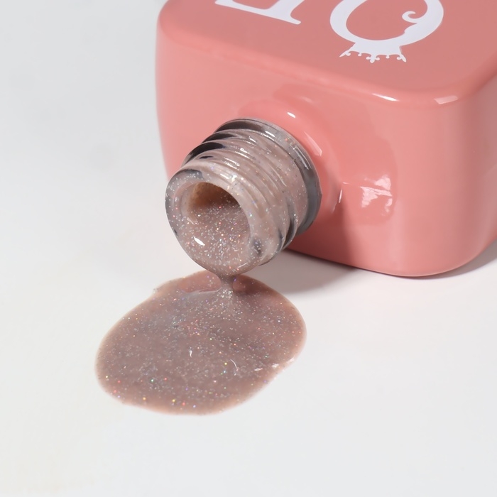 Гель лак для ногтей &laquo;NUDE COLOR GLOW&raquo;, 3-х фазный, 10 мл, LED/UV, цвет нюдовый (24)