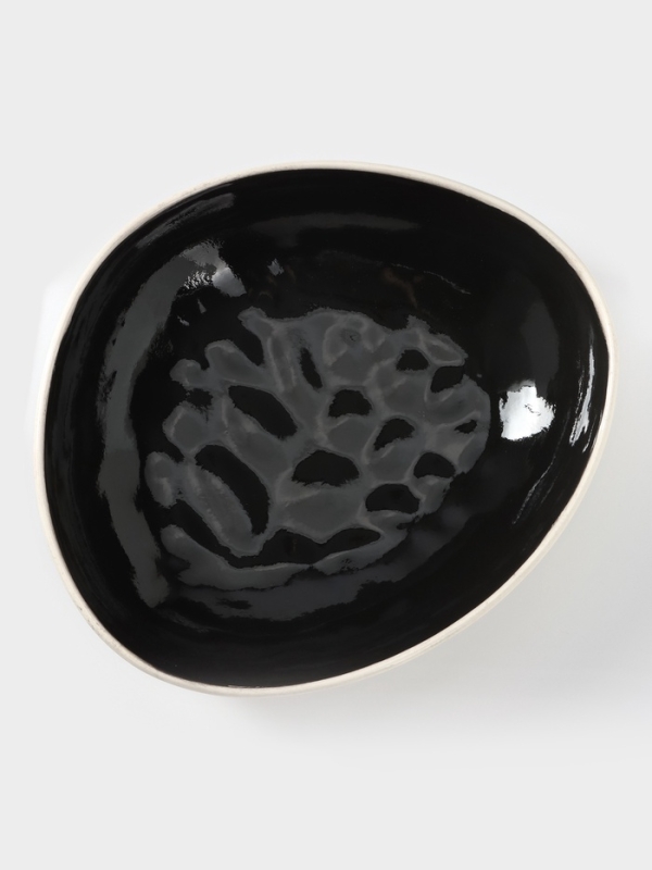 Набор чёрных тарелок, 4 предмета Набор чёрных тарелок, 4 предмета