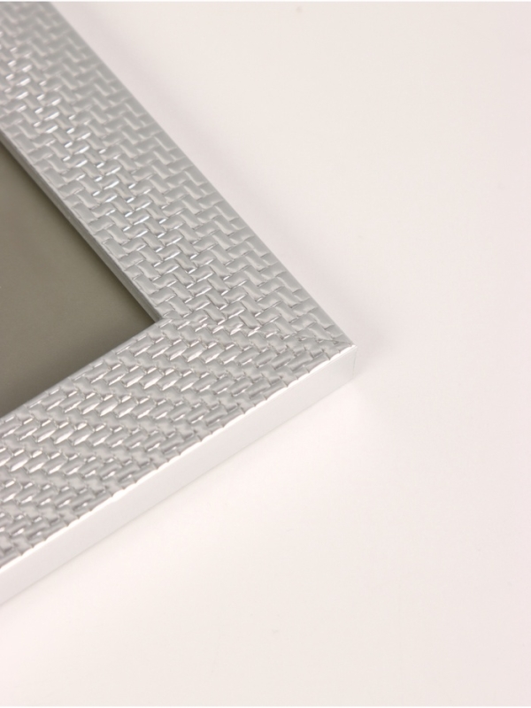 Фоторамка пластик "Lucy" 10х15 см, серебро