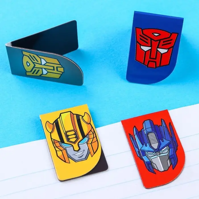 Магнитные закладки для книг, 4 шт. на открытке «Самому крутому!», Transformers Магнитные закладки для книг, 4 шт. на открытке «Самому крутому!», Transformers