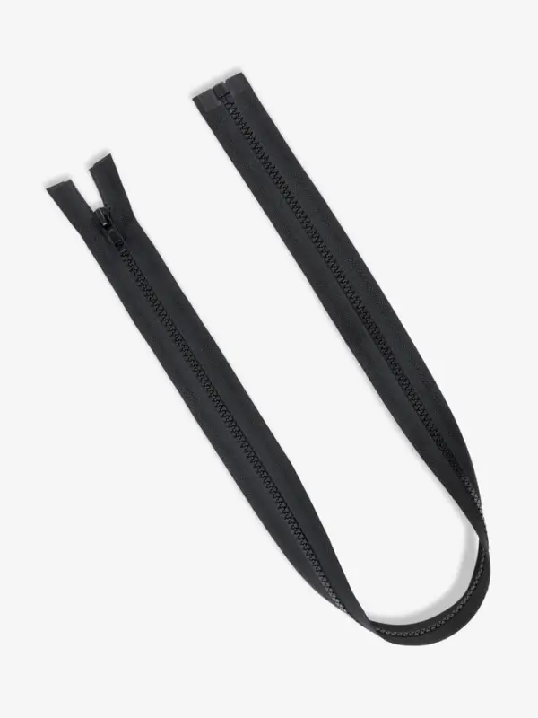 Молния &laquo;Трактор&raquo;, №5, разъёмная, замок автомат, 70 см, чёрная