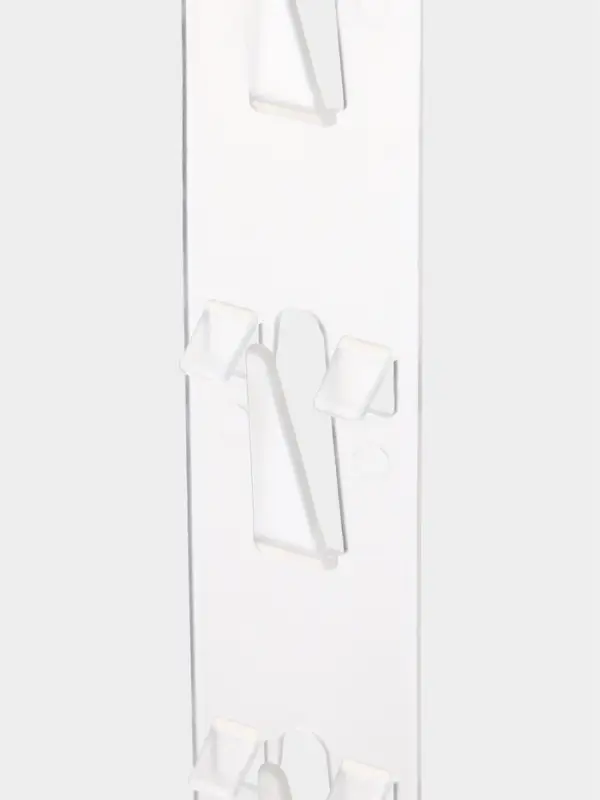 Стрип лента с подвесом на 12 крючков, L=63.5 см, 10 шт. прозрачный