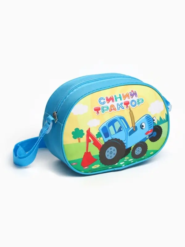 Игровой набор стоматолога, Синий трактор, в сумочке