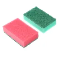 VETTA Набор губок для мытья посуды "Прима" 10шт, 8х5х2,5см