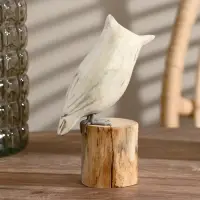 Cувенир «Совушка на пеньке», 18 см, дерево Cувенир «Совушка на пеньке», 18 см, дерево